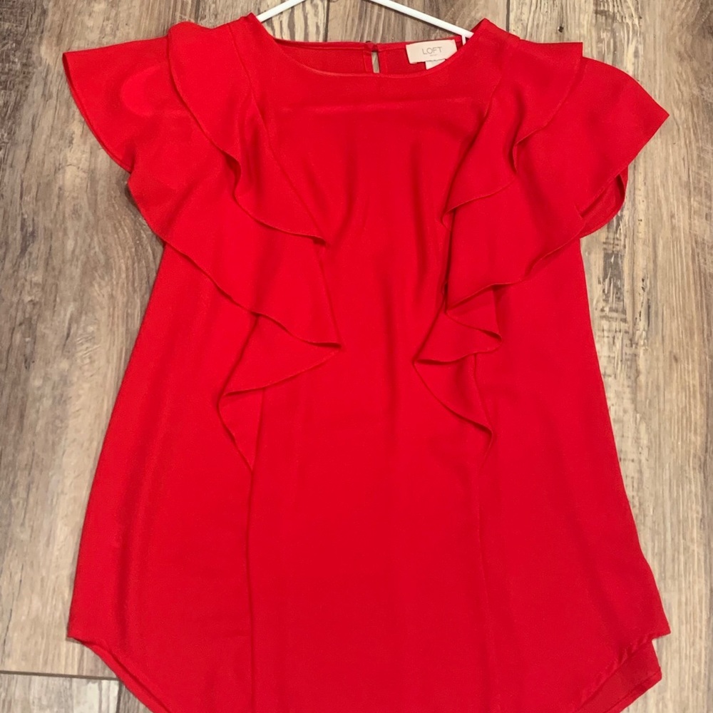 Loft Chiffon shirt